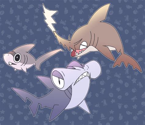 「I tried to draw my shark fakemon but for」|Vergolophus (𝘝. 𝘤𝘺𝘳𝘵𝘰𝘤𝘳𝘪𝘴𝘵𝘢𝘵𝘶𝘴)のイラスト