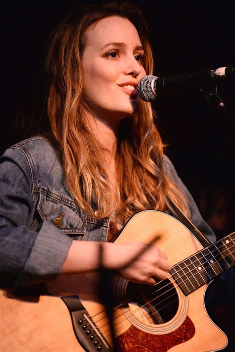 Leighton Meester singing The Cardigans cover Lovefool (& LYRICS) | Glamour UK