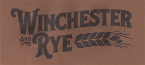 MENU | Winchester&Rye