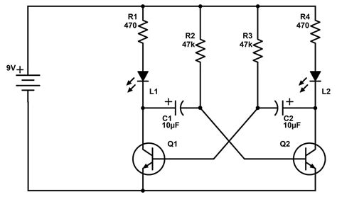 How Astable Multivibrator Circuits Work