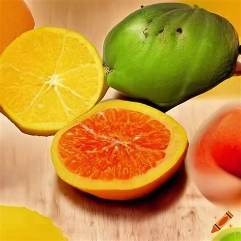 Image depicting the risks of genetically modified fruits on Craiyon