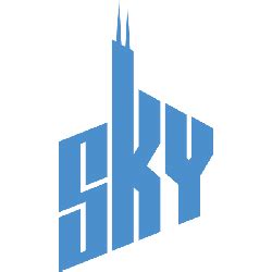 Chicago Sky Wordmark Logo | SPORTS LOGO HISTORY