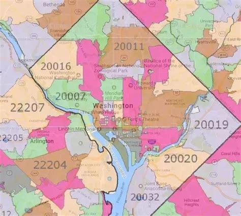 Dc Area Code Map | Images and Photos finder