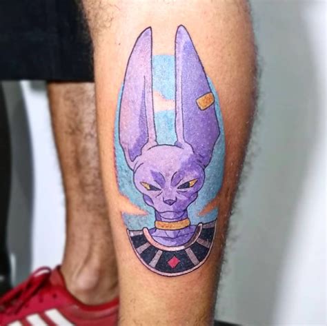 This is Beerus Bills The God of Destruction in Dragon Ball ♡ Tattoo | Deus da destruição