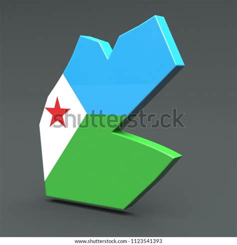 Africa Countries 3d Flag Maps On Stock Illustration 1123541393 | Shutterstock