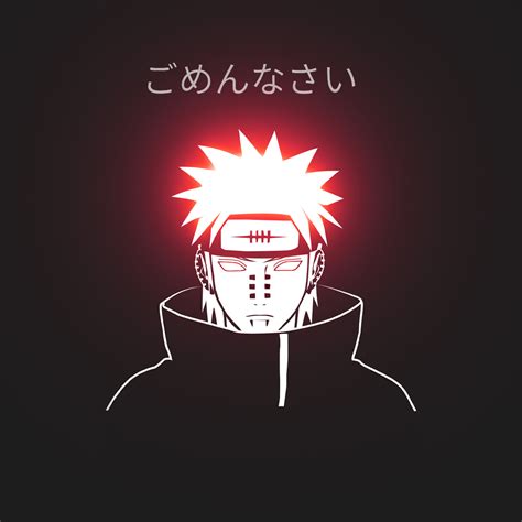 2048x2048 Resolution Naruto Pain Minimal Ipad Air Wallpaper - Wallpapers Den