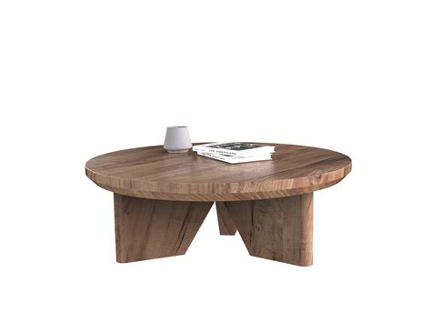 TRES Coffee Table - Customizable Solid Wood Furniture Made in Québec | ref.