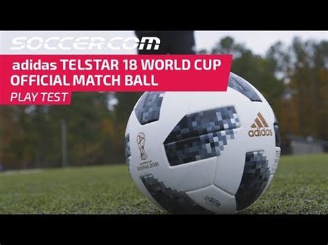 PLAY TEST REVIEW : adidas Telstar 18 World Cup Official Match Ball - YouTube