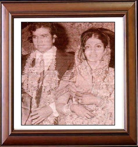 Super estrella Rajesh Khanna & Dimple Kapadia wedding on 23.3.1973 ...