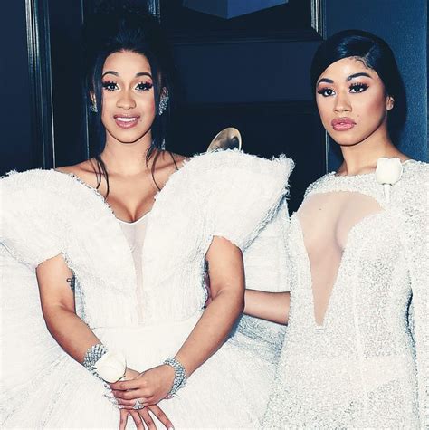 Cardi B’s Sister May Have Revealed the Sex of Her Baby