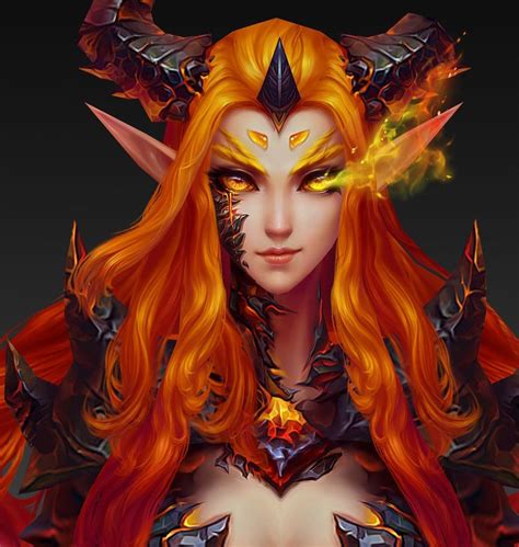Favorite world of Warcraft ——, F L on ArtStation at https://www.artstation.com/artwork/OdWgk ...