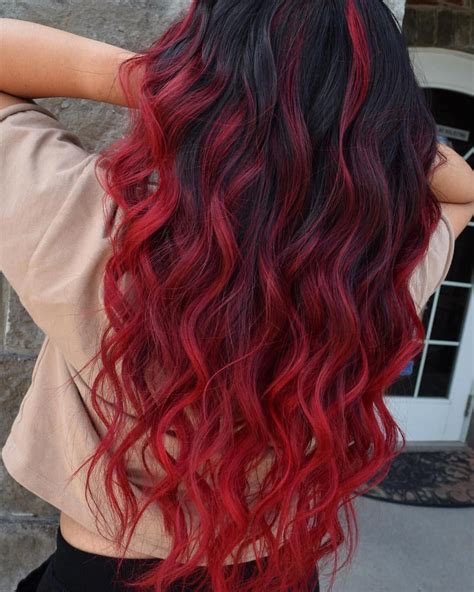 crimson red hair - Red Hair #red #hair #RedHair | Saç renkleri, Curly hair styles, Saç