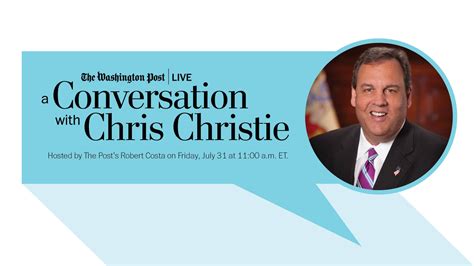 A Conversation with Chris Christie