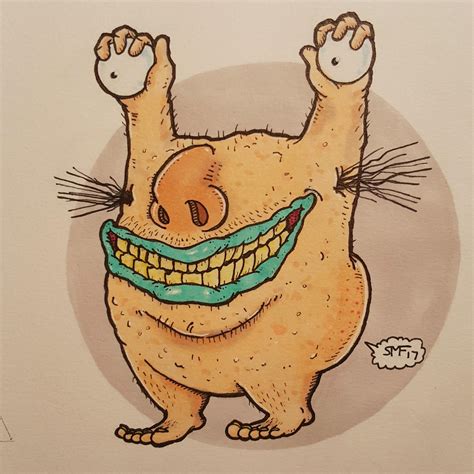 Aaahh!!! Real Monsters: Krumm - Fan Art (OC) : r/nickelodeon