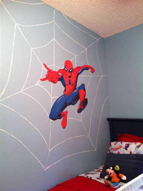 Kids Spiderman Room - Amazon Com Schwartscount Spiderman Wall Decals ...