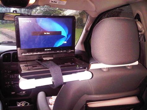 Portable DVD Player Car Mount : 3 Steps - Instructables