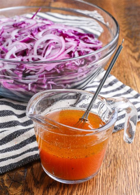 Spicy Red Cabbage Slaw - Vegetable Recipes