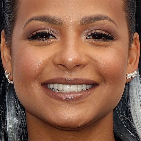 Christina Milian Makeup: Black Eyeshadow, Brown Eyeshadow & Mauve Lipstick | Steal Her Style