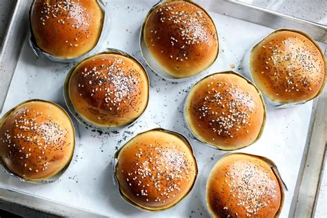 the best brioche burger buns ever | So Much Food