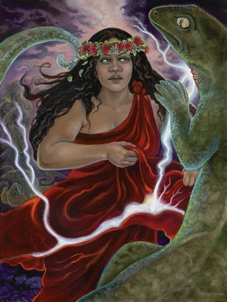 Laka is the Hawaiian Goddess of Hula, through which the myths, legends ...