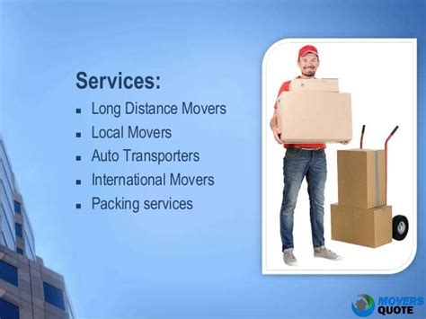 Movers Quote | Your Professional Local and Long Distance Movers