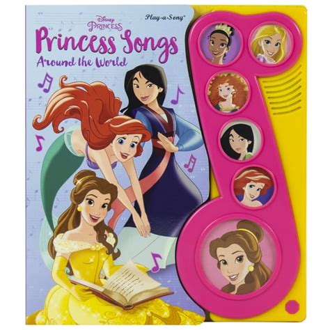 Play-a-Song: Disney Princess: Princess Songs Around the World (Board Book) - Walmart.com ...