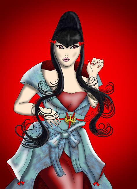 Tekken 7 - Kazumi Mishima by vampire-moon on DeviantArt