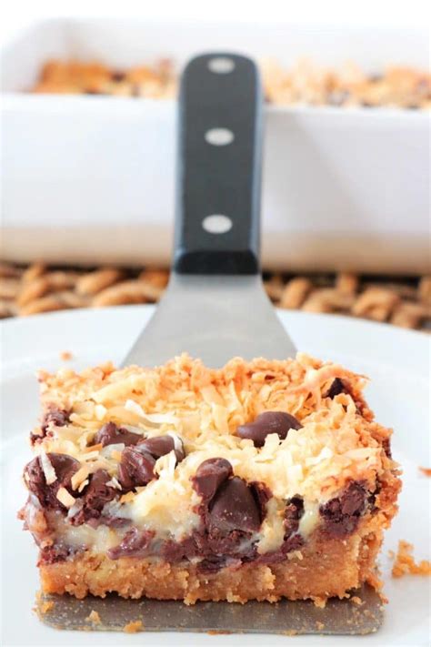 Coconut Chocolate Bars (Magic Cookie Bars)