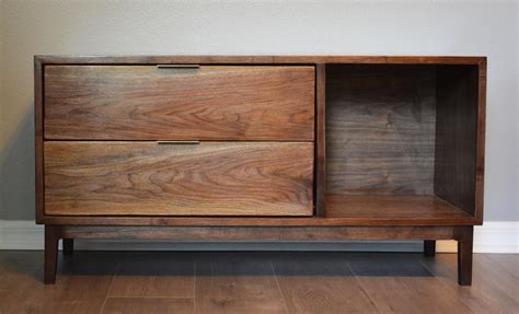 My Just Finished Mid Century Modern Credenza | Diy credenza plans, Mid century modern credenza ...