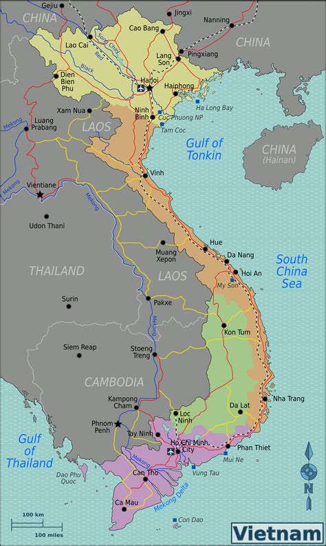 File:Vietnam Regions Map.png - Wikitravel Shared