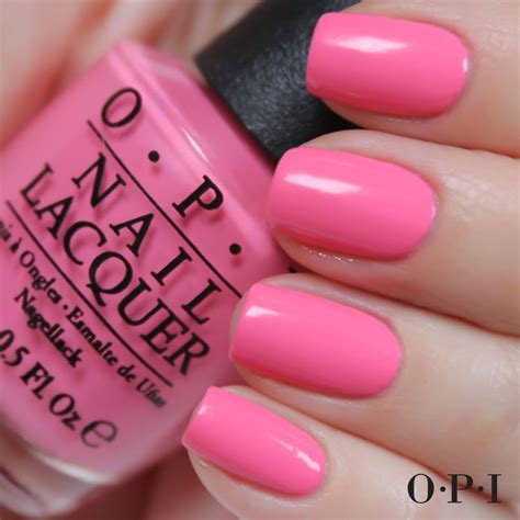 Kiss Me I'm Brazilian #OPIBrazil Opi Nail Colors, Pink Nail Polish, Nail Lacquer, Pink Nails ...