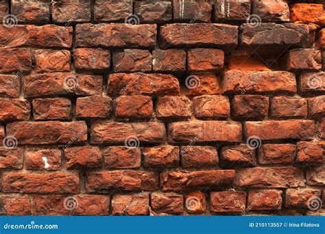 Antique Brick Wall. Texture. Background Stock Image - Image of rock ...