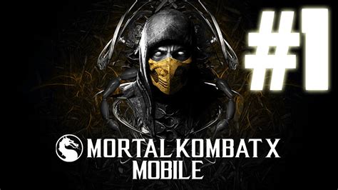 Mortal Kombat X Mobile Gameplay Part 1: Introduction [IOS - IPad] - YouTube