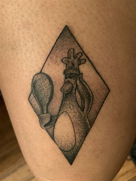 ‘Wallace and Gromit’ Feathers McGraw (penguin) tattoo | Tattoos, Penguin tattoo, Tattoo designs