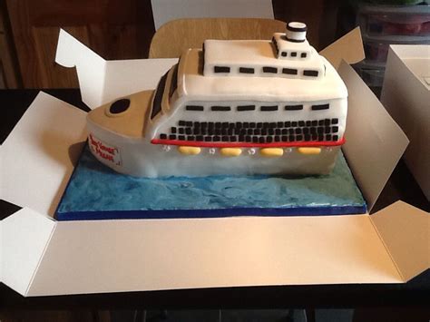 Cruise ship cake x | Cupcake cakes, Cake, Desserts