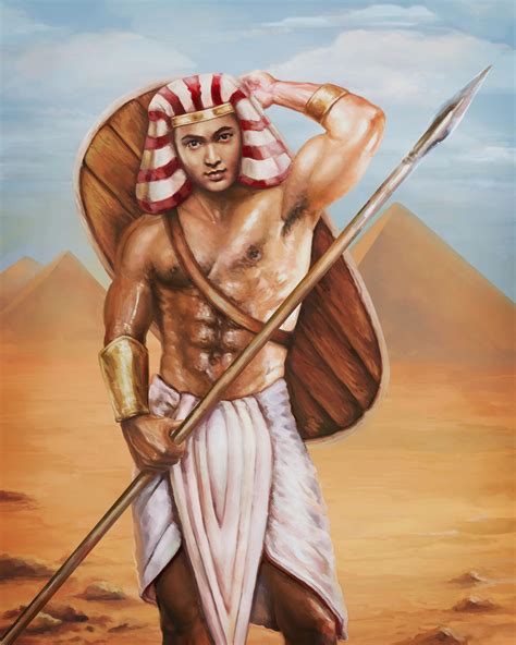 Ancient Egyptian warrior by Vilenchik on DeviantArt