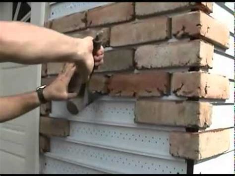 How To Replace Vinyl Siding with Real Brick - YouTube