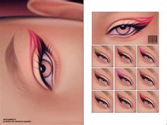 120 ♡ ts4 makeup ideas | sims 4 cc makeup, makeup cc, sims 4