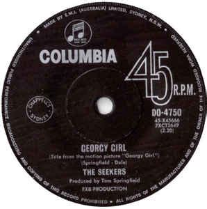 The Seekers - Georgy Girl (1966, Vinyl) | Discogs