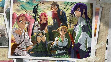 Highschool of the Dead Team HD Wallpaper