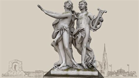 Apollo und Daphne - Download Free 3D model by noe-3d.at (@www.noe-3d.at) [2d77409] - Sketchfab