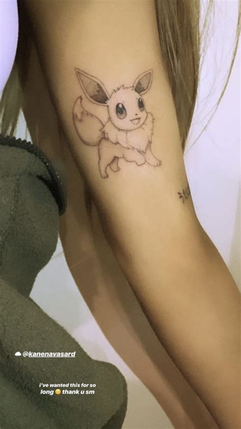 Ariana Grande faz tatuagem de Pokémon e divulga nas redes sociais - Nintendo Blast
