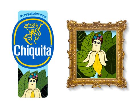 Chiquita Banana Art Stickers | Masterpieces of flavor, nutrition, and ...