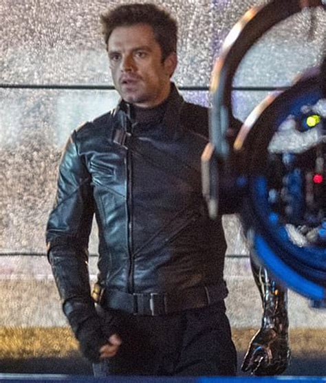 Sebastian Stan The Falcon and The Winter Soldier Jacket - Jackets Creator