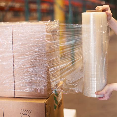 1-ROLL STRONG CLEAR EXTENDED PALLET STRETCH SHRINK WRAP FILM INDUSTRIAL QUALITY Transport ...