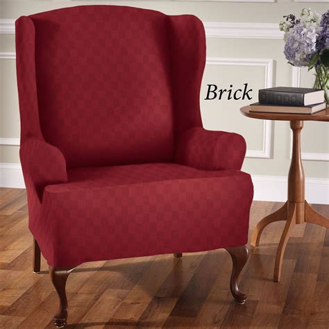 Newport Stretch Wing Chair Slipcovers