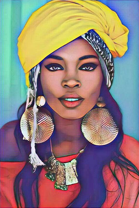 Pin by Mariela Briceño on Morenas | African art paintings, African ...