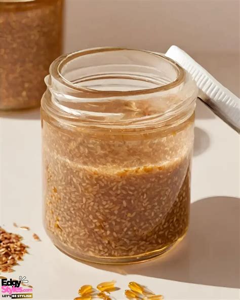 Flaxseed gel benefits for hair-Side effects - Edgy Styles