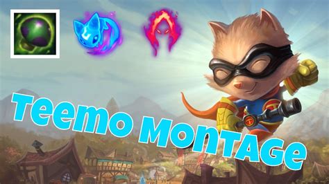 TEEMO MONTAGE SEASON 10 - Best Teemo Combos, Outplays, and Gameplay Highlights l League of ...