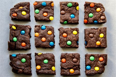 REZEPT: glutenfreie M&M Brownies ♥ Ein glutenfreier Blog